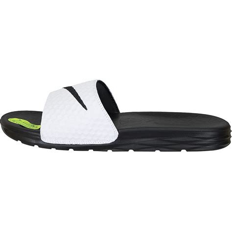 witte nike sandalen